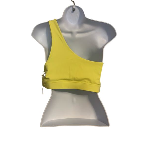 Love Tree NWT Bra Medium Moisture Wicking  Yellow Women's Sports Padded Bra - Picture 2 of 6